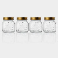 4x 380 ml glasses