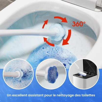 Disposable toilet wand - 8 Ocean Breeze refills