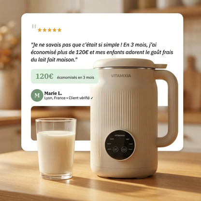 VitaMixia: 8-in-1 Multifunction, Make Plant-Based Milk, Juices & More