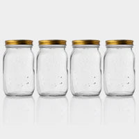 4x 500 ml glasses