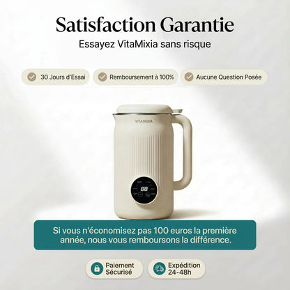 VitaMixia: 8-in-1 Multifunction, Make Plant-Based Milk, Juices & More