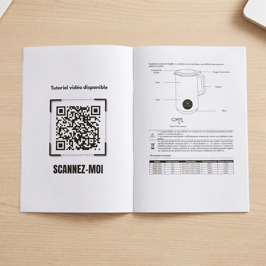 User guide and video in French