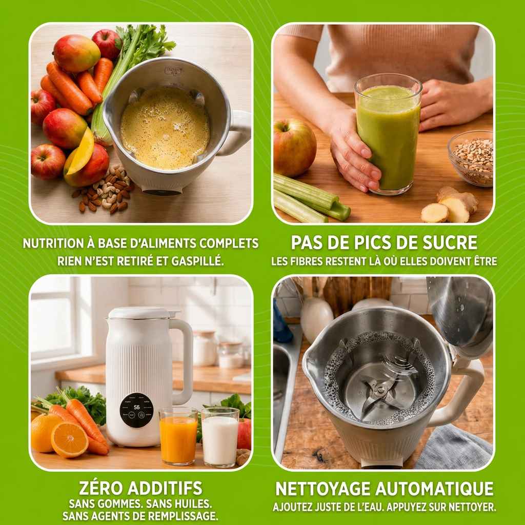 Vitamixia: The 8-in-1 Device That Keeps 100% of Your Fiber (And Cleans Itself)