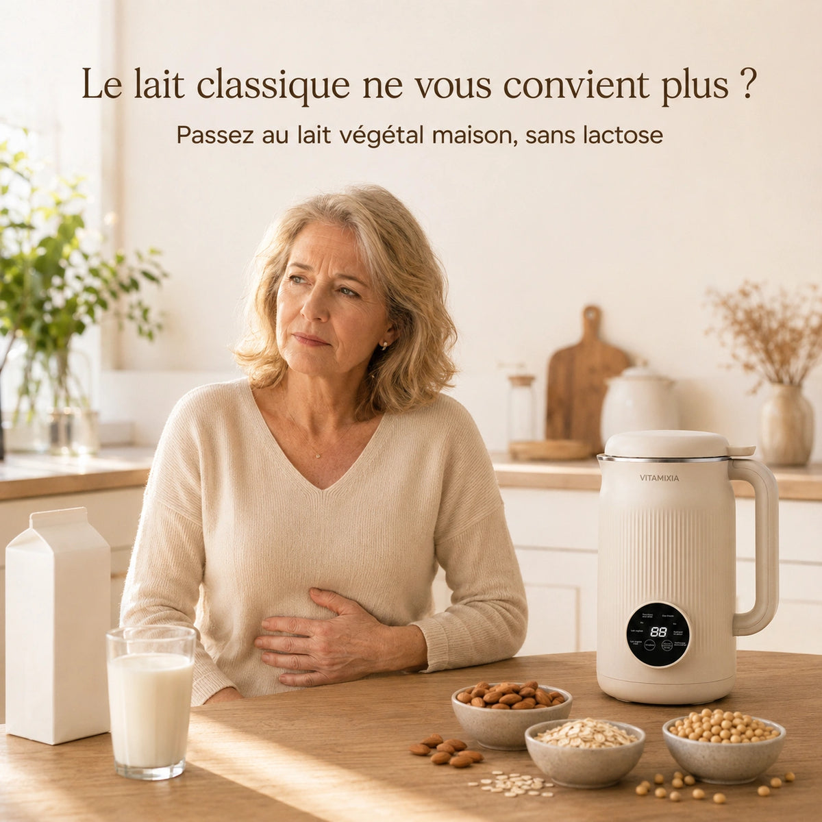 Vitamixia — Machine à lait végétal maison