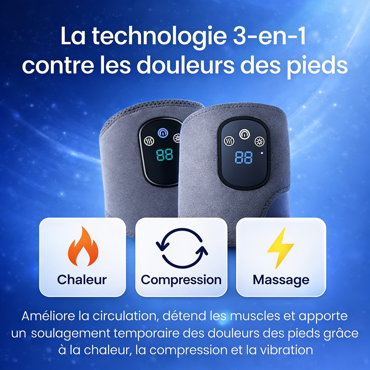 VitalPulser 3-in-1 Massager